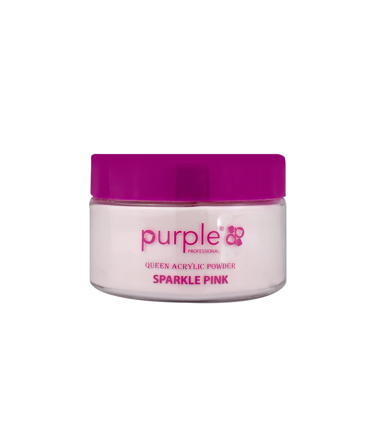 Queen Acrylic Powder Sparkle Pink 50gr