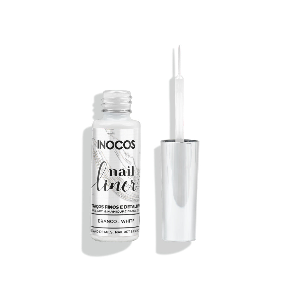 NAIL LINER INOCOS BRANCO, 8ML