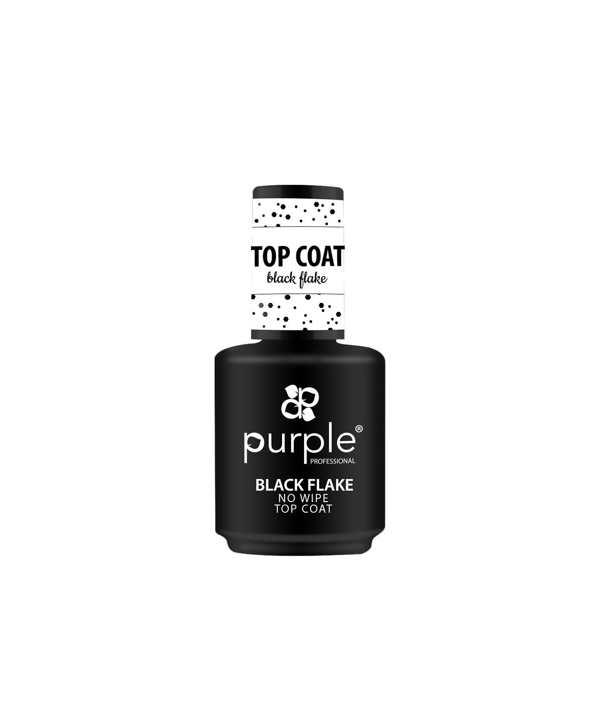 Black Flake No Wipe Top Coat