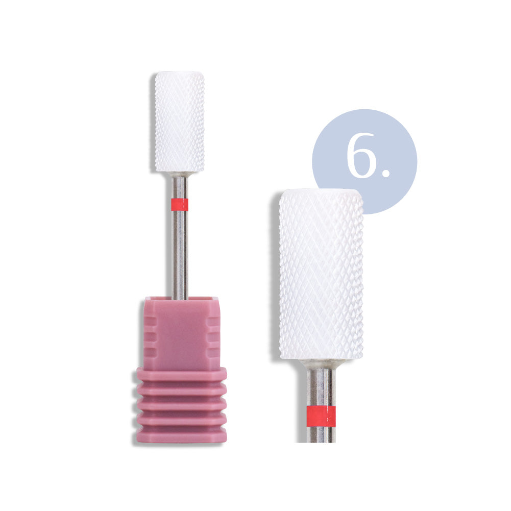 BROCA INOCOS CILÍNDRICA Cerâmica Gramagem Fina 6