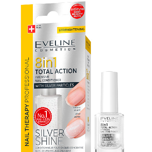 Tratamento de Unhas – Nail Therapy Conditioner 8in1 Silver 12ml