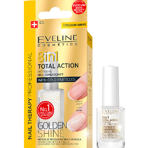 Tratamento de Unhas – Nail Therapy Conditioner 8in1 Golden 12ml