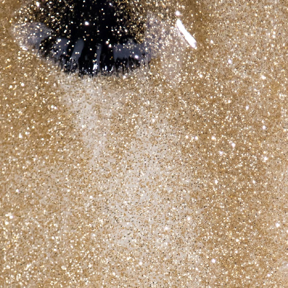 VERNIZ GEL INOCOS TOP COAT GLITTER OURO, 15ML