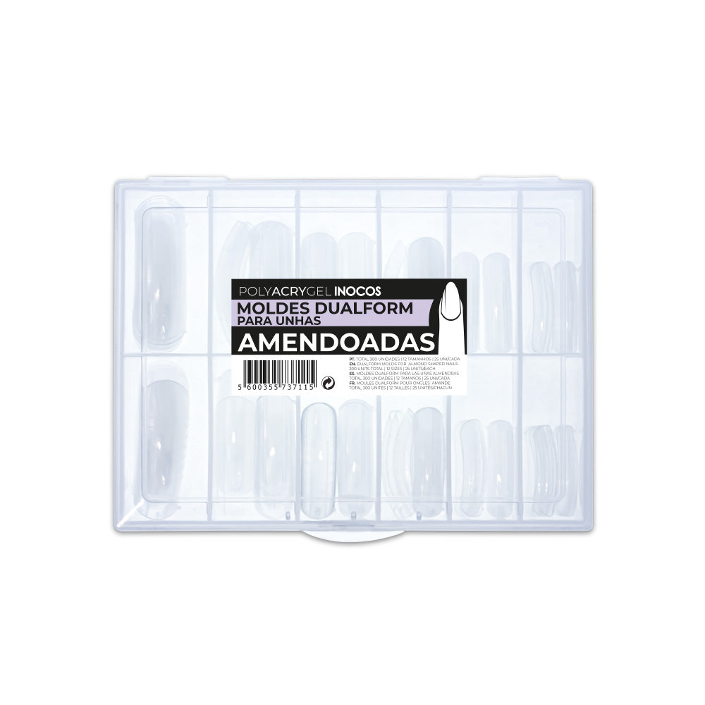 MOLDES INOCOS DUALFORM TIPS - FORMATO AMENDOADO
