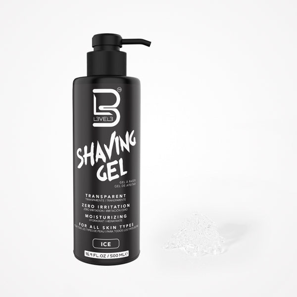 Gel de Barbear Transparente Ice 500 ml Level 3