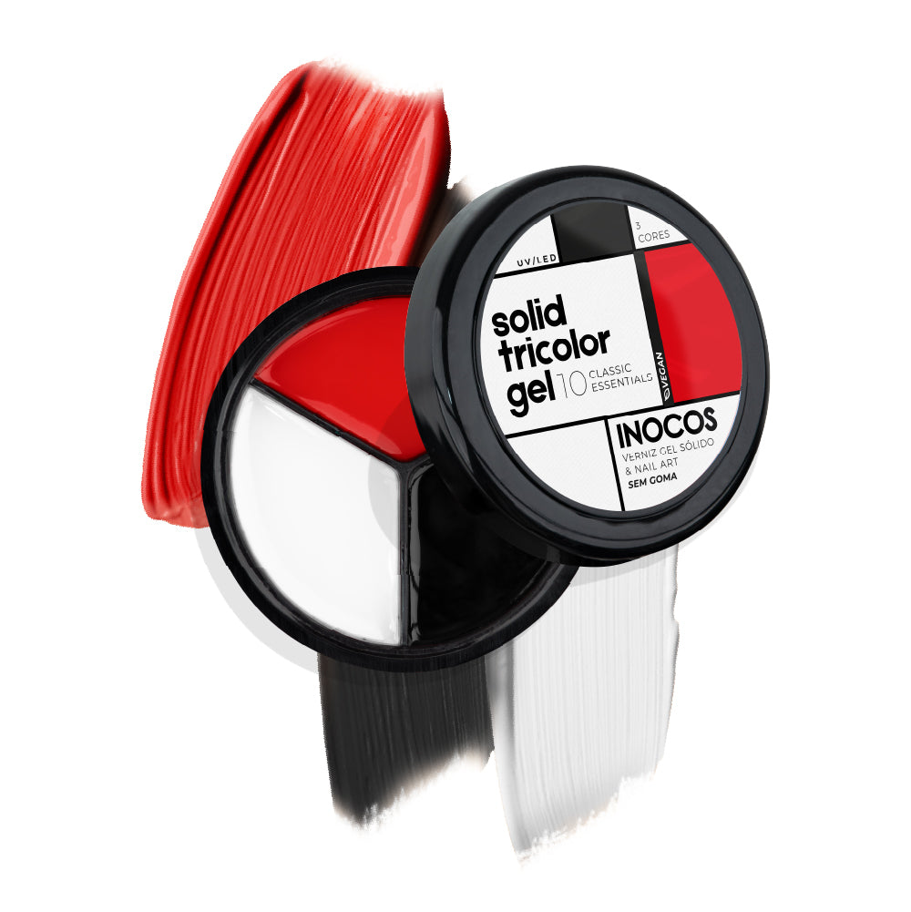 SOLID TRICOLOR GEL INOCOS 10 ESSENTIALS 15G