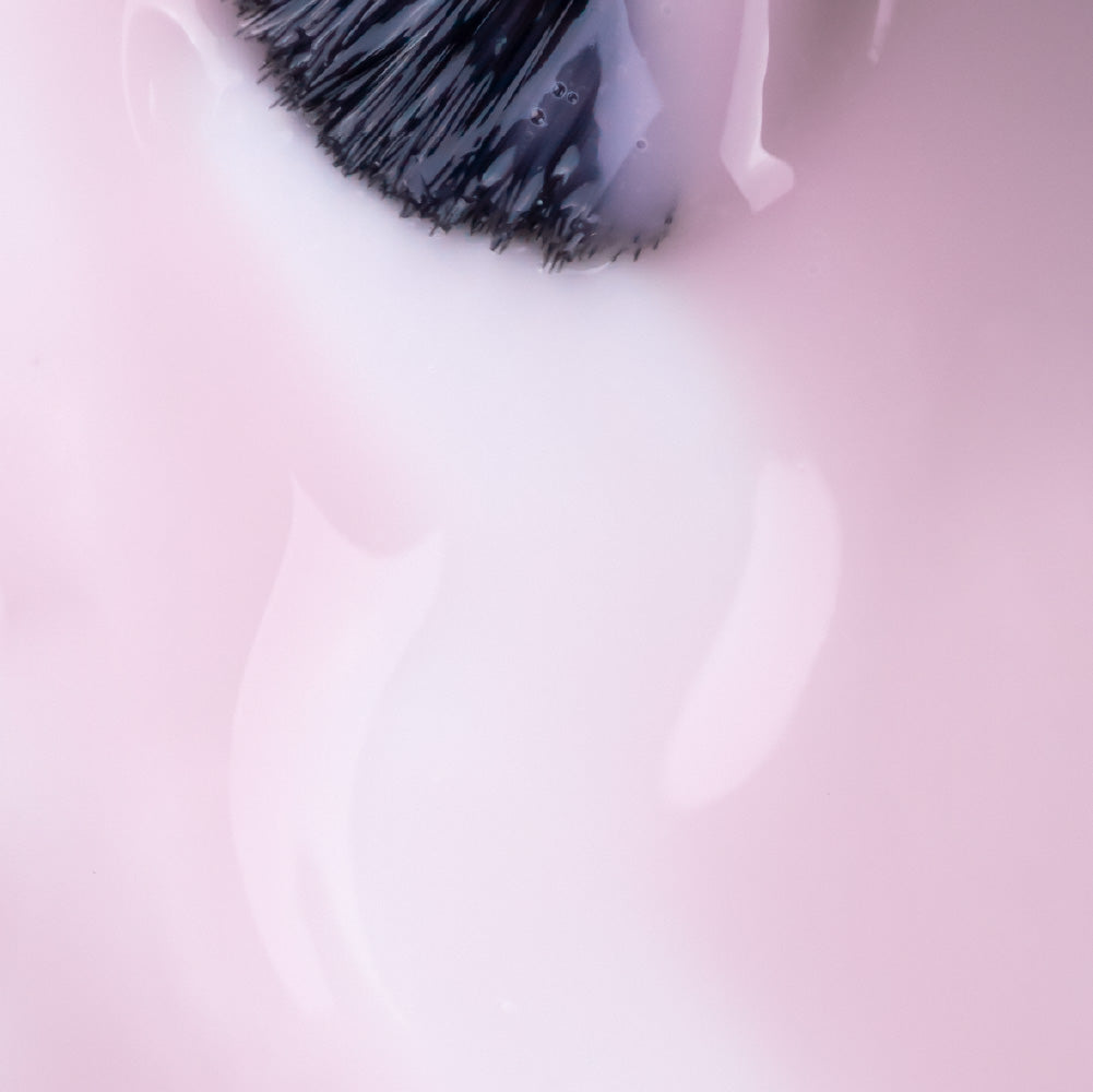 VERNIZ GEL FIBER BASE INOCOS C/VITAM. ROSA LEITOSO, 15ML