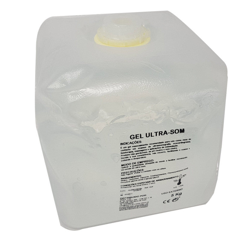 Gel Condutor Ultrasónico Transparente 5lts