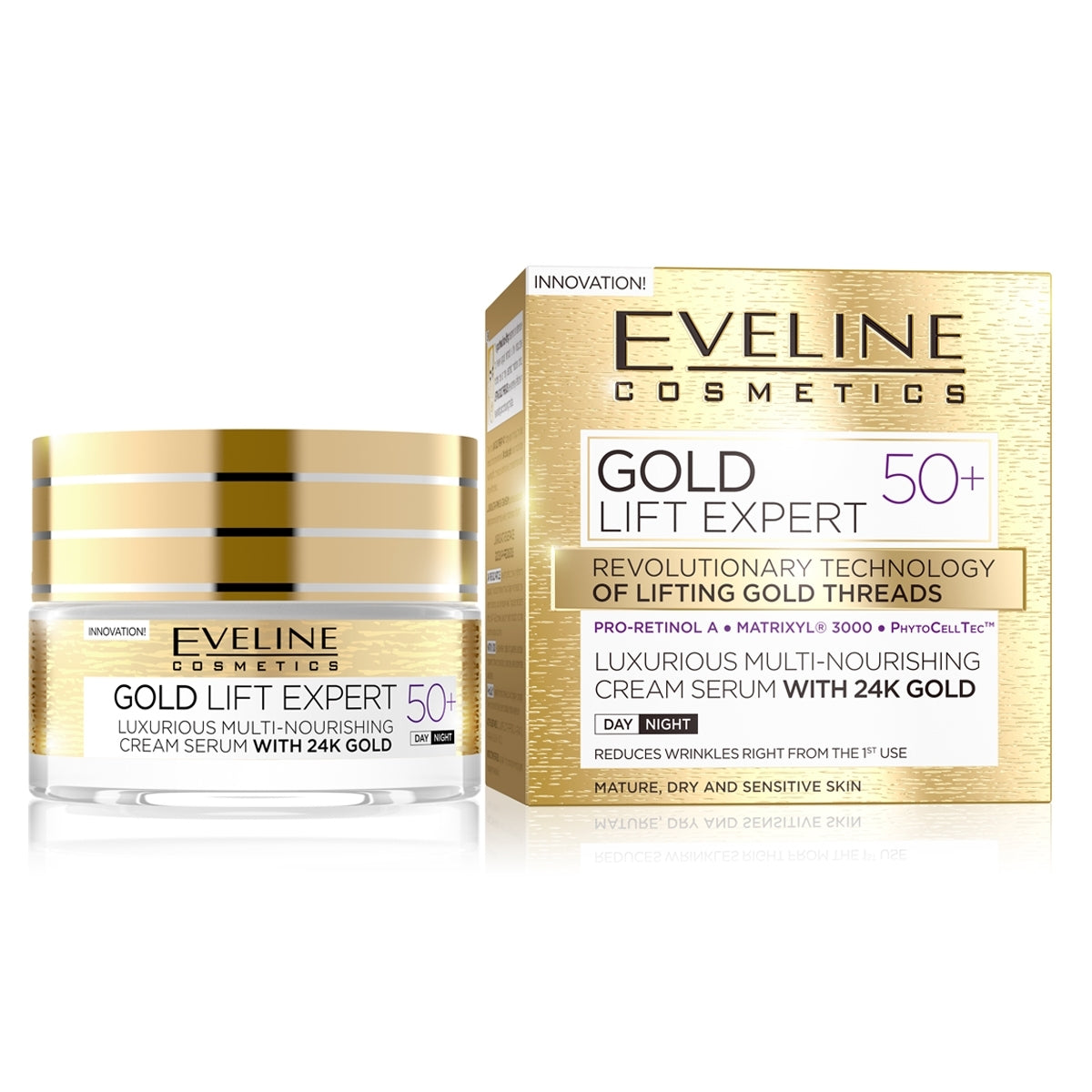 Creme de Rosto – Gold Lift Face cream 50+ 50ml