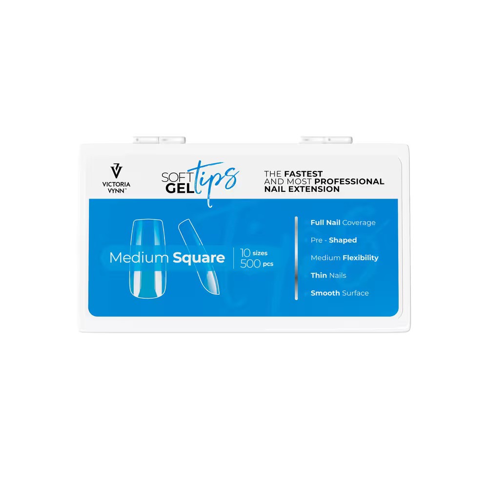 SOFT GEL TIPS Medium Square