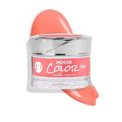 GEL CONSTRUÇÃO INOCOS COLOR GEL TANGERINA, 30G