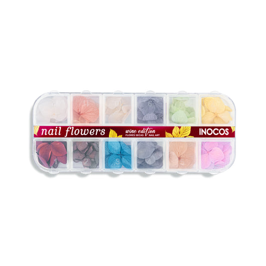 NAIL FLOWERS INOCOS WINE EDITION - FLORES SECAS NAIL ART