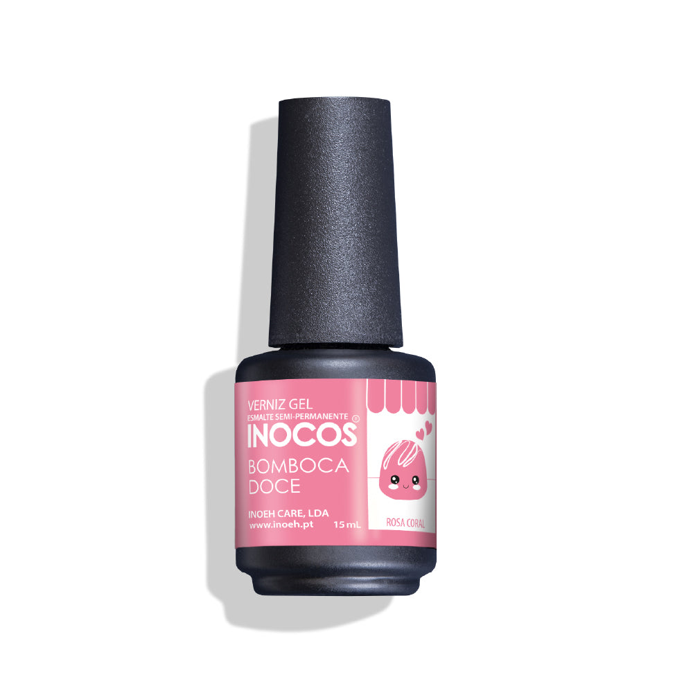 VERNIZ GEL INOCOS BOMBOCA DOCE, 15ML