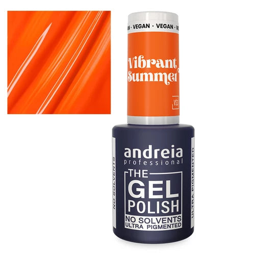 Andreia The Gel Polish Vs3 Laranja Néon