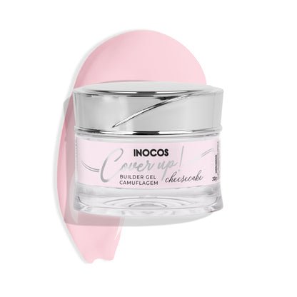 GEL CONSTRUÇÃO INOCOS COVER UP CHEESECAKE, 30G