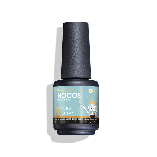 VERNIZ GEL INOCOS 6 TUDO SE FAZ , 15ML