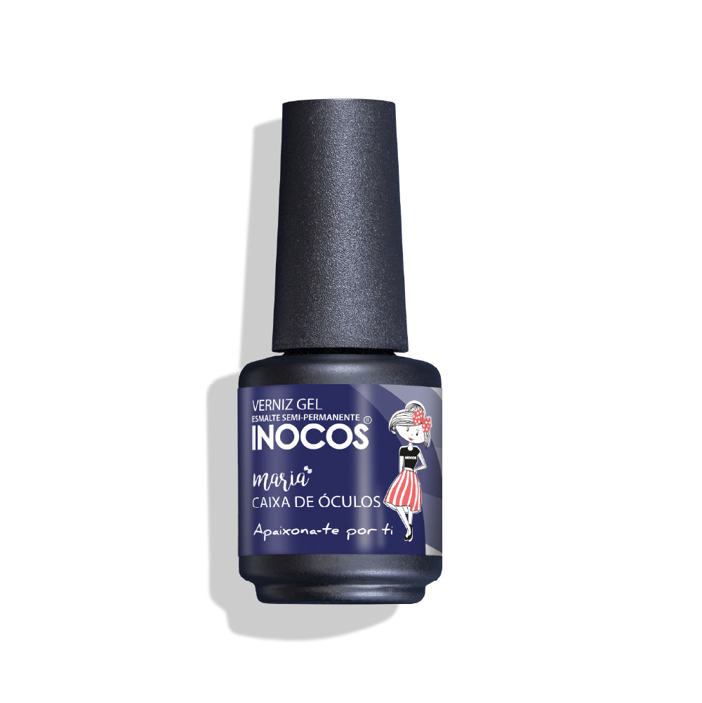 VERNIZ GEL INOCOS MARIA CAIXA DE ÓCULOS, 15ML