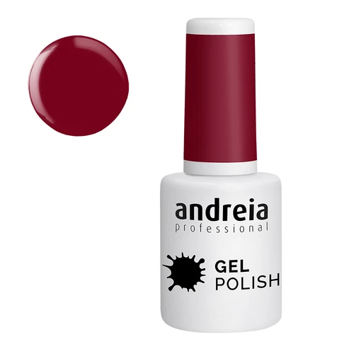 Andreia Verniz Gel 228 Vermelho Escuro