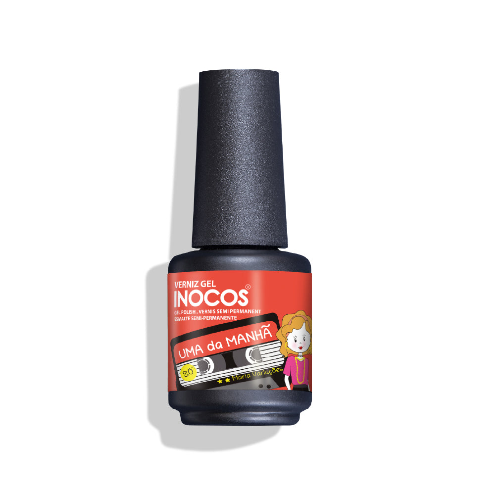 VERNIZ GEL INOCOS, UMA DA MANHÃ, 15ML