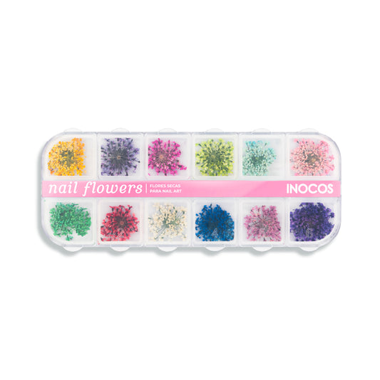 NAIL FLOWERS INOCOS - FLORES SECAS NAIL ART