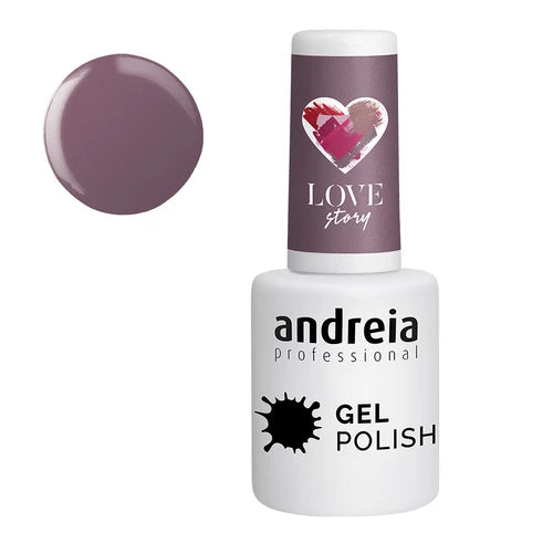 Andreia Verniz Gel Coleção Love Story 307 Roxo Metalizado