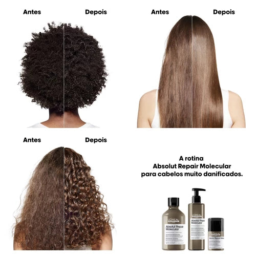 L’Oréal Pro Serie Expert Absolut Repair Molecular Champô Cabelo Danificado 300ml