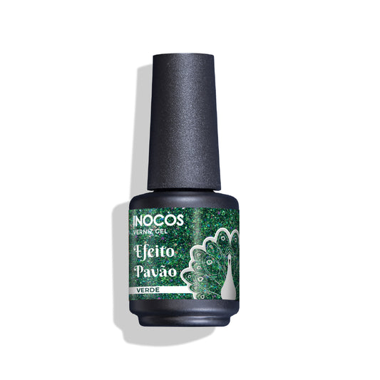 VERNIZ GEL INOCOS PAVÃO VERDE, 15ML