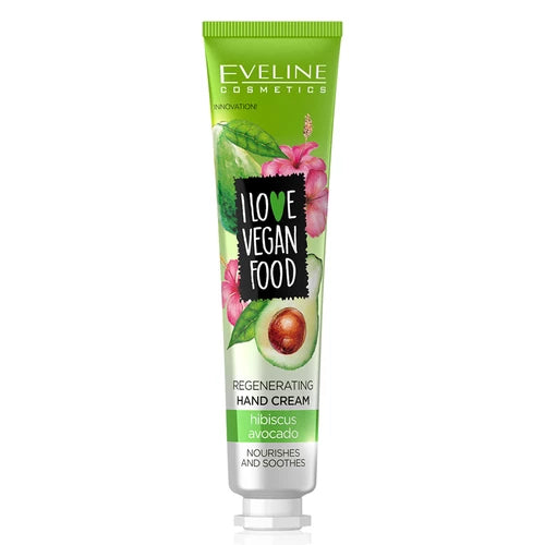 Creme de Mãos Vegan – I Love Vegan Food Avocato/Hibiscus Hand Cream 50ml