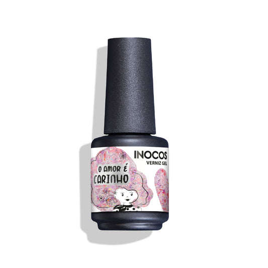 VERNIZ GEL INOCOS O AMOR É CARINHO, 15ML