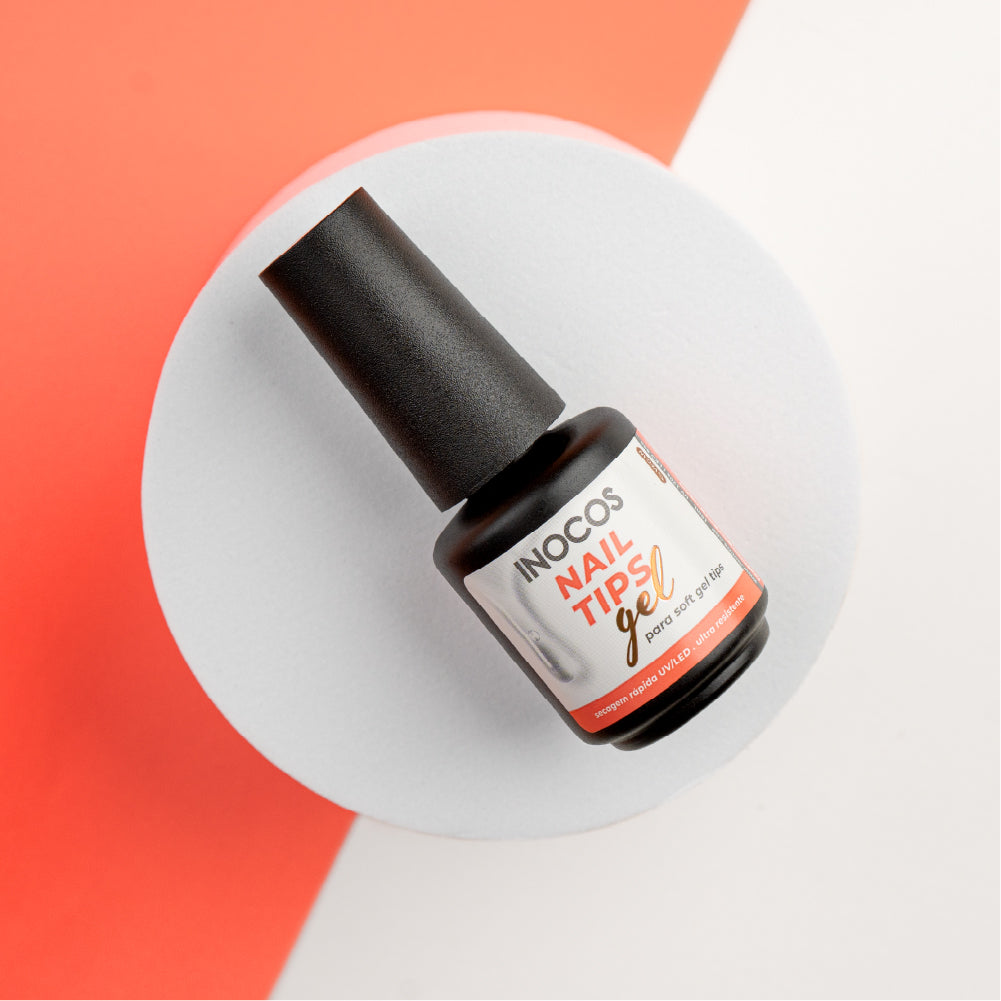 VERNIZ GEL INOCOS FX2 NAIL TIPS GEL, 15ML