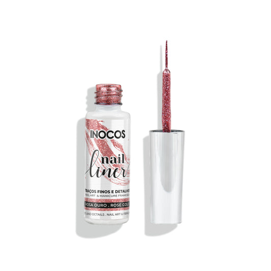 NAIL LINER INOCOS ROSA OURO, 8ML