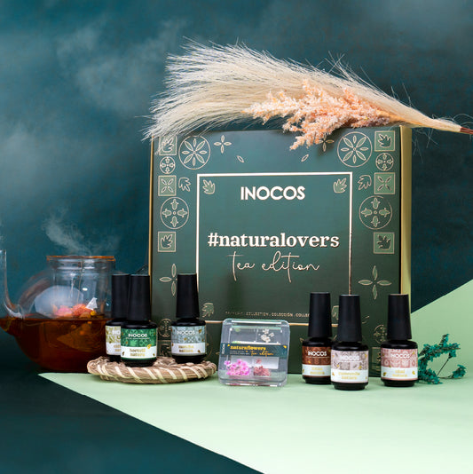 PRESS KIT VERNIZ GEL COLEÇÃO NATURA LOVERS- TEA EDITION