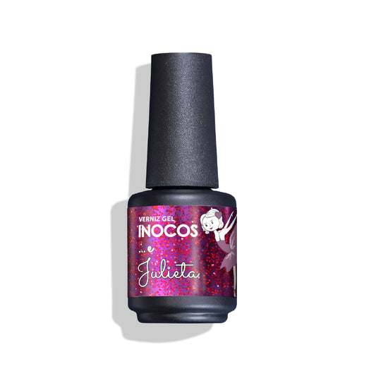 VERNIZ GEL INOCOS BAILADOS DA MARIA - JULIETA, 15ML