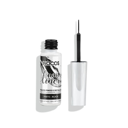 NAIL LINER INOCOS PRETO, 8ML