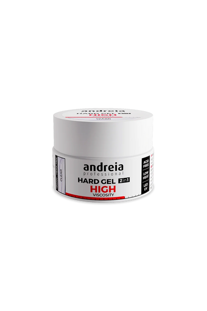 Hard Gel 2 in 1 - Clear (High viscosity) 200gr