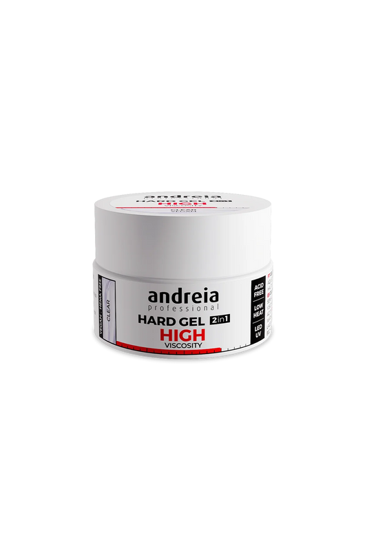 Hard Gel 2 in 1 - Clear (High viscosity) 200gr