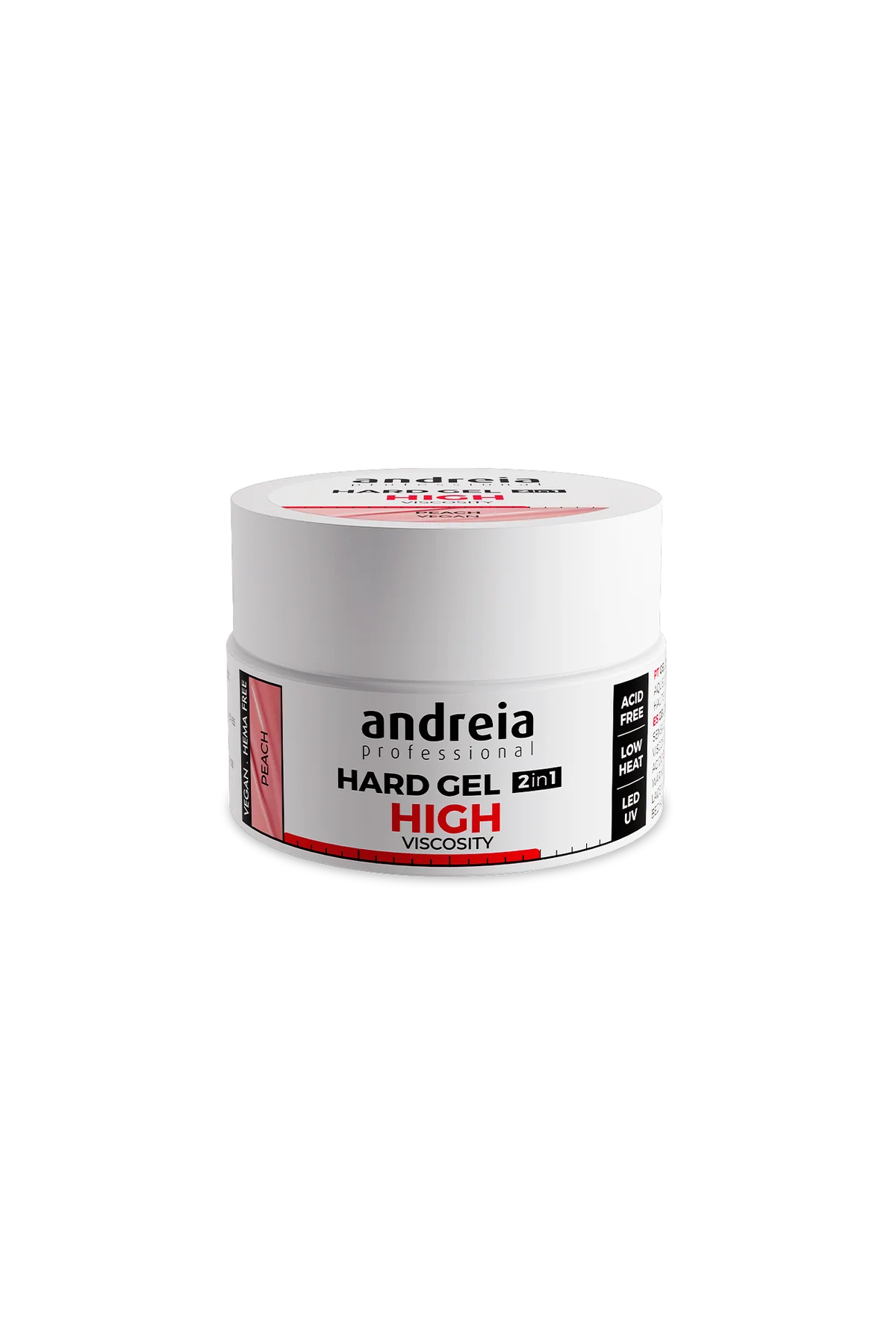 Hard Gel 2 in 1 - Peach (High Viscosity) 44gr