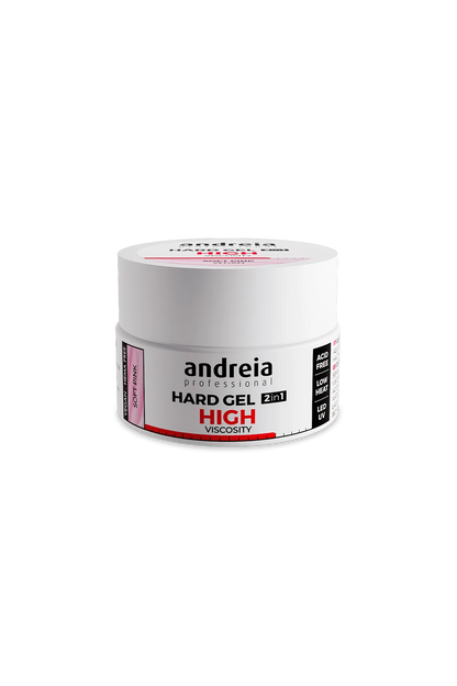 Hard Gel 2 in 1 - Soft Pink (High viscosity) 44gr