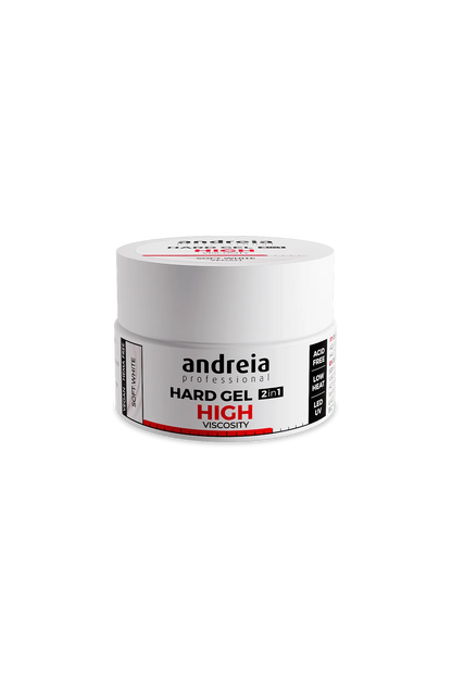 Hard Gel 2 in 1 - Soft White (High viscosity) 44gr
