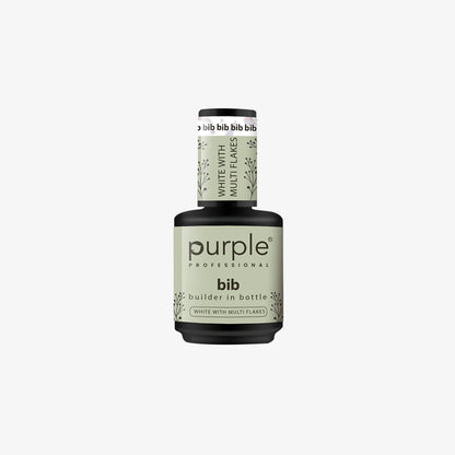 BIB - Builder in bottle white with multi flakes 15ml