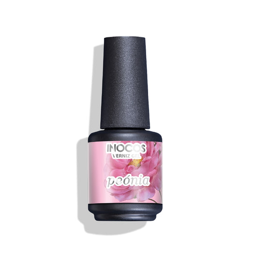 VERNIZ GEL COL. FLORA - PEÓNIA, 15ML