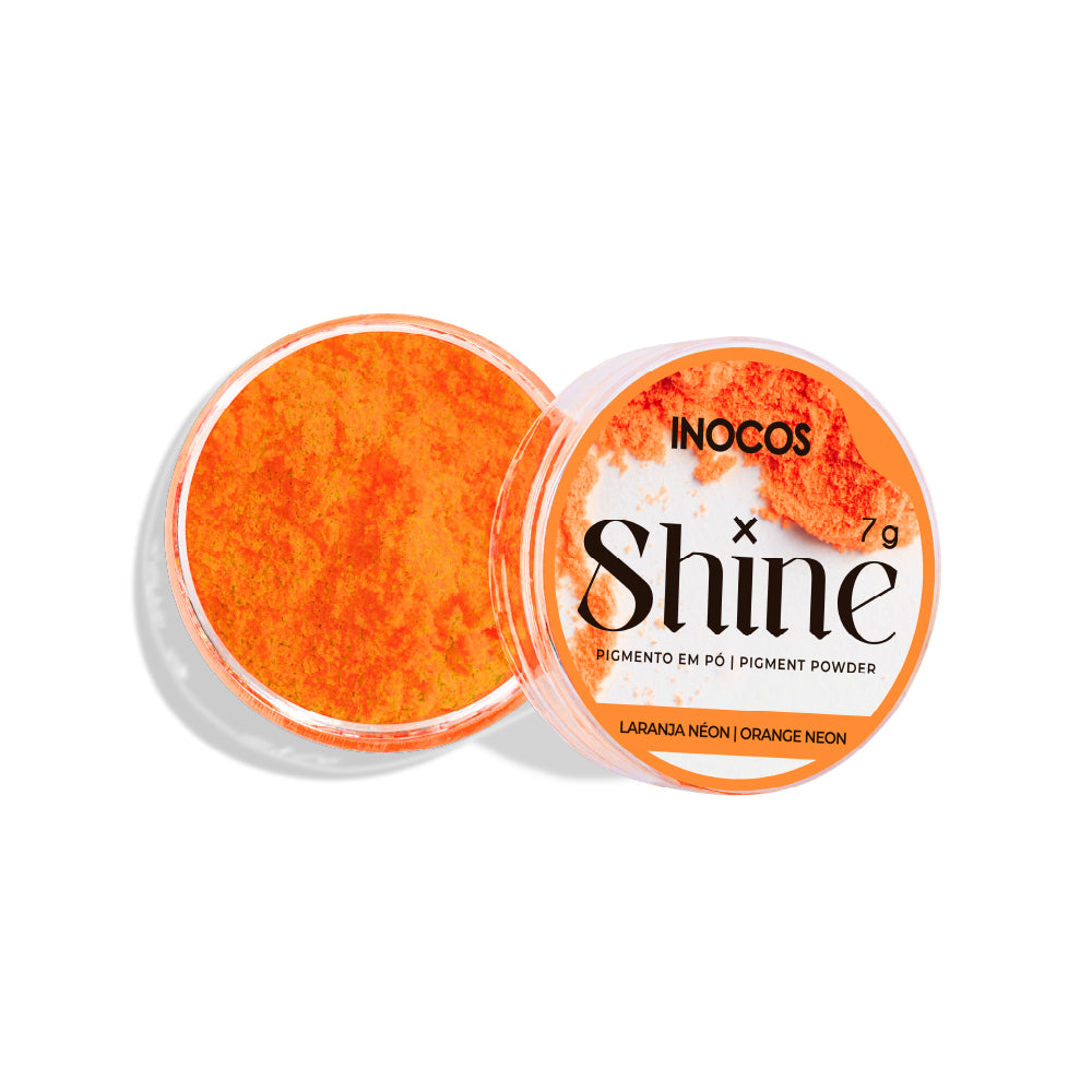 PIGMENTO EM PÓ INOCOS SHINE LARANJA NEON 7G