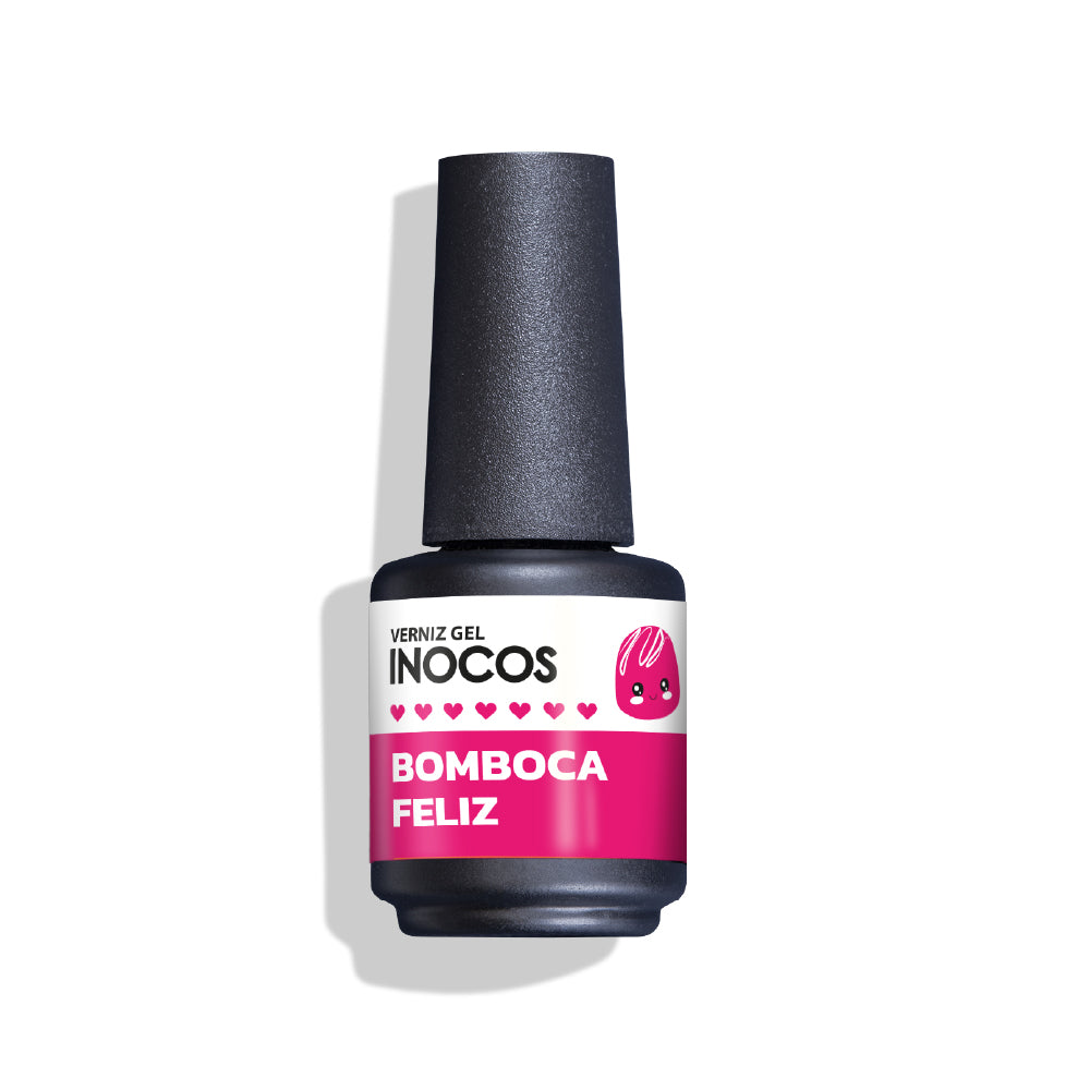 VERNIZ GEL INOCOS BOMBOCA FELIZ , 15ML