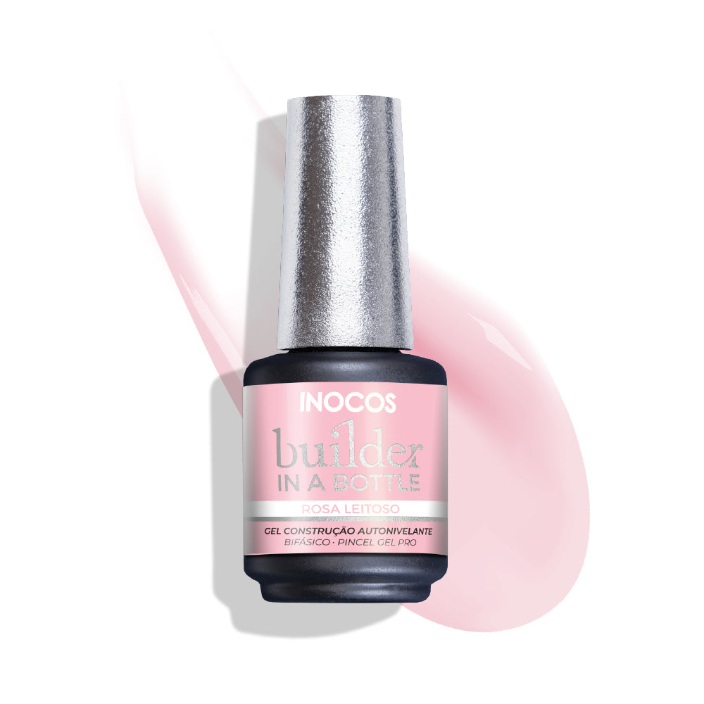 BUILDER IN A BOTTLE INOCOS ROSA LEITOSO, 15ML