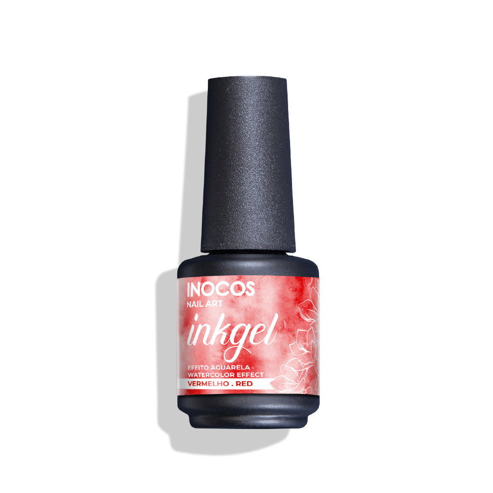 INK GEL INOCOS VERMELHO, 15ML