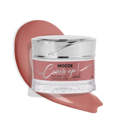 GEL CONSTRUÇÃO INOCOS COVER UP AVELÃ MV, 30G