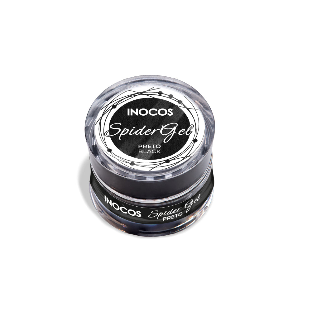 SPIDER GEL INOCOS PRETO, 5ML