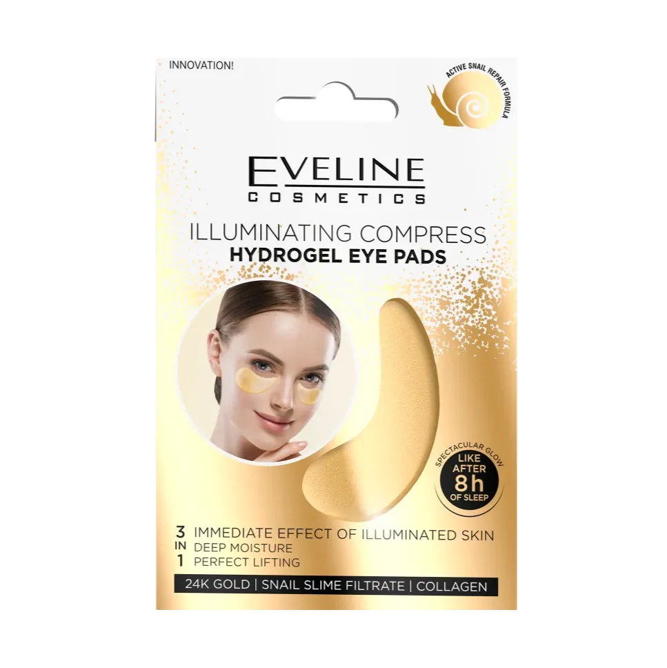 Eye Pads – Eveline Cosmetics Illuminating Compress Hydrogel