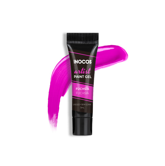 PAINT GEL ARTIST INOCOS FUSCHIA, 5ML