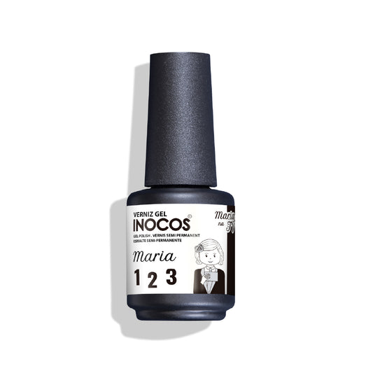 VERNIZ GEL INOCOS MARIA 1 2 3, 15ML